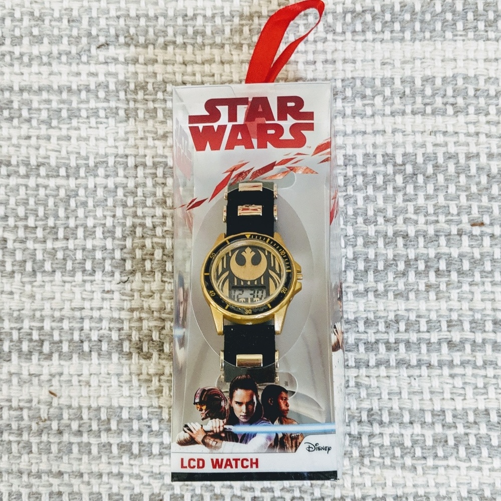 NEW Children Star Wars LCD Watch